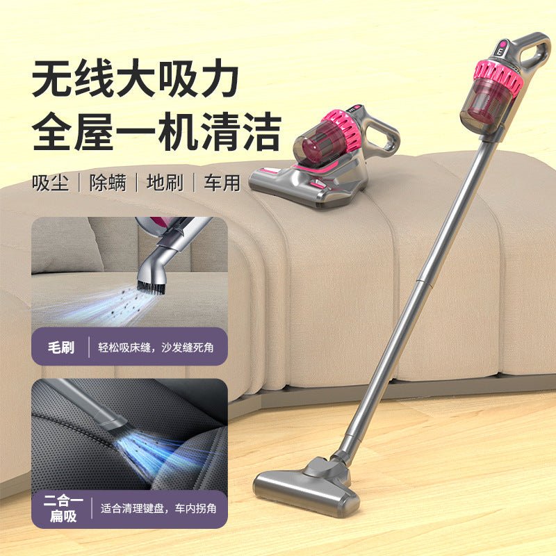 Cordless 4 in 1 Mite Vacuum Cleaner Blue Light Sterilization