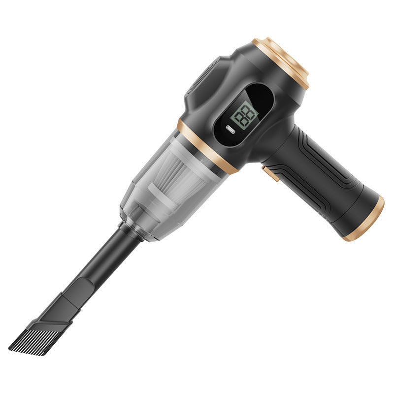 Cordless Mini Vacuum Cleaner with Blow Suction, Wet Dry USB