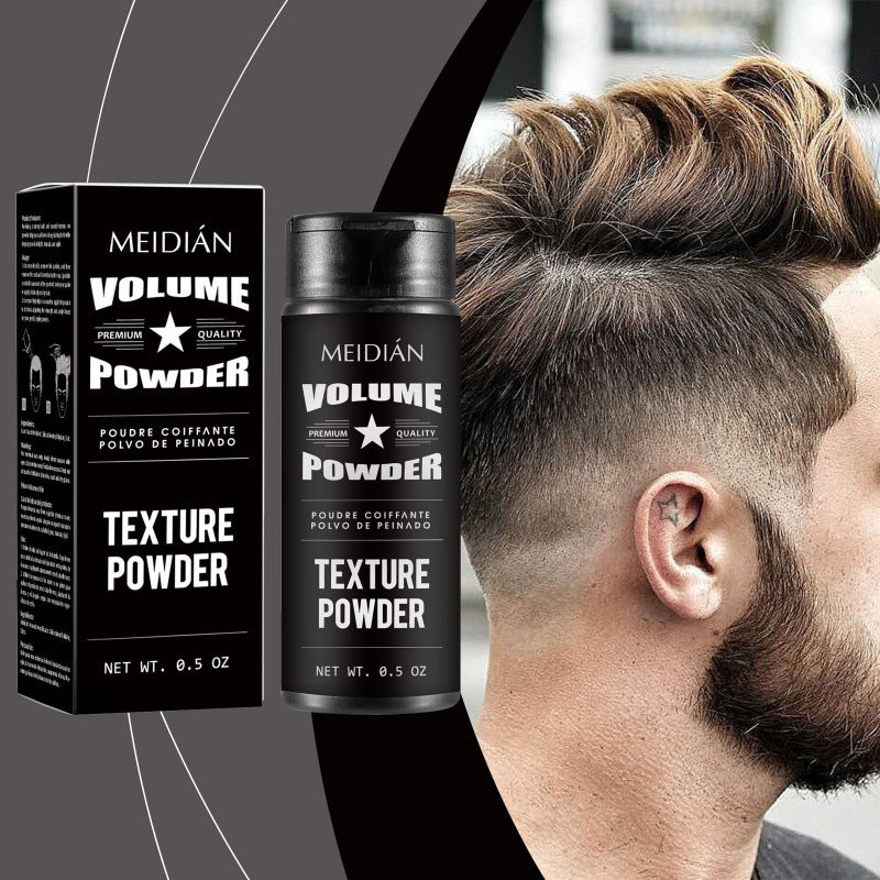 Fluffy Hair Styling Powder for Men, Volumizing Bangs Formula