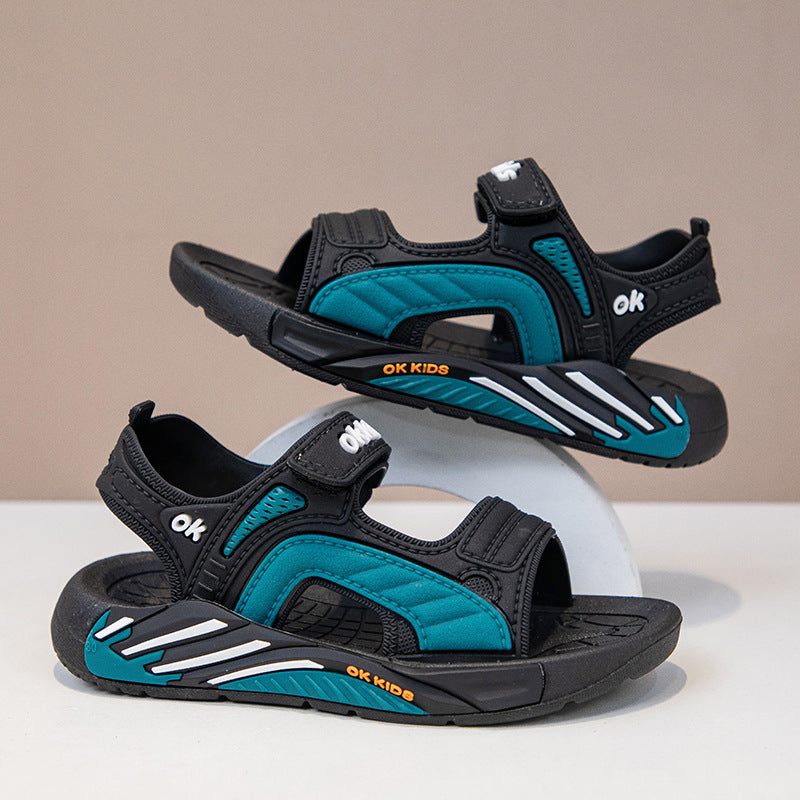 Boys' Summer Beach Sandals Soft Sole Non-Slip Kids' Shoes