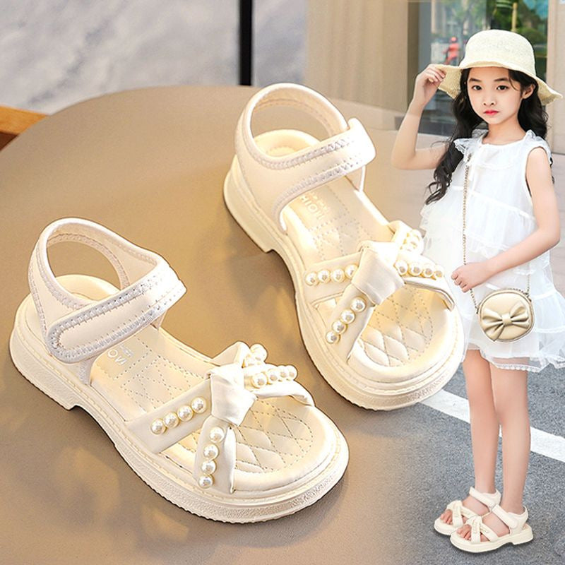 Girls' Summer Sports Sandals Soft Sole Beach Shoes for Kids