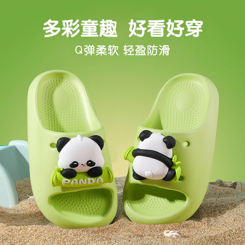 Kids' Cartoon EVA Sandals Breathable Non-Slip Parent-Child Shoes