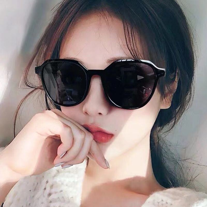 Unisex Korean Style Large Frame Sunglasses UV Protection Eyewear