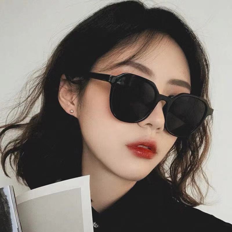 Unisex Korean Style Large Frame Sunglasses UV Protection Eyewear