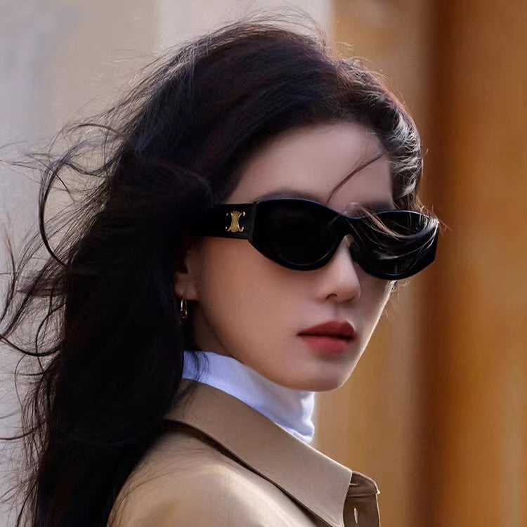 Women's Retro Cat-Eye Sunglasses Paris Style UV Protection