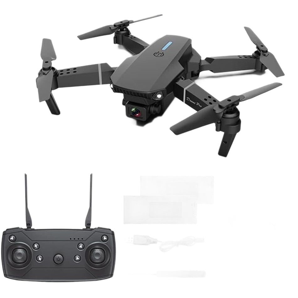 E88 4K Dual Camera Foldable Drone with HD Aerial Photography