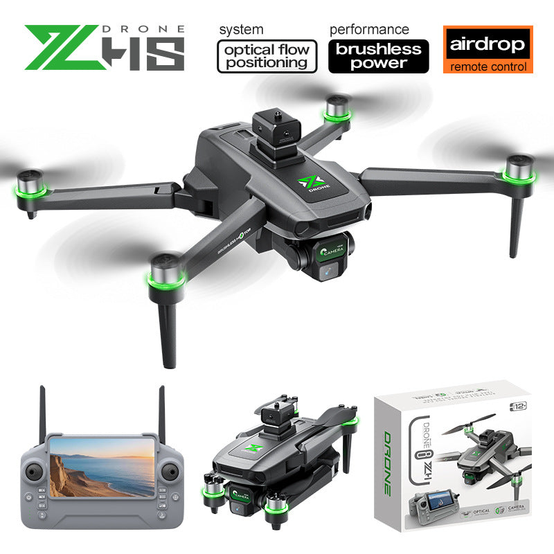 ZH8 Brushless Drone with Screen Remote, HD Aerial Photography