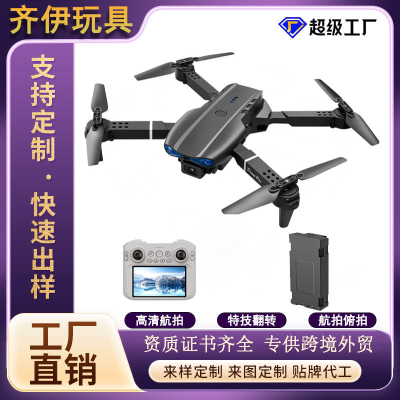 E99 Drone with 4.3-Inch Screen Remote and HD Camera