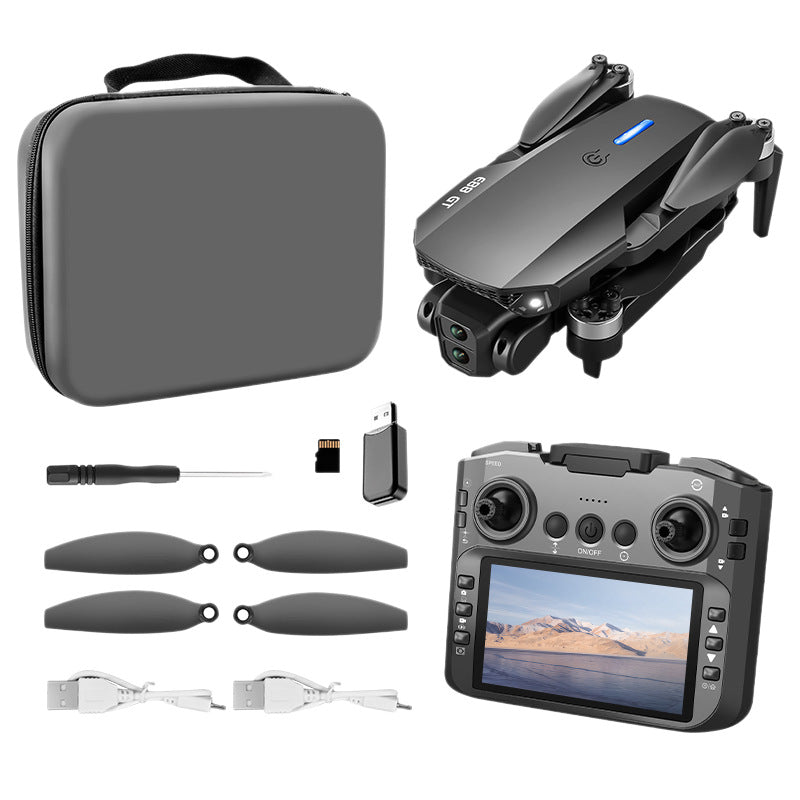 E88GT Drone with Large-Screen Remote, Brushless Motor Dual Camera