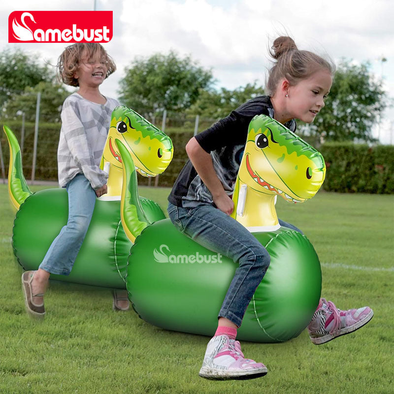 Inflatable Ride-On Dinosaur or Unicorn Garden Toy