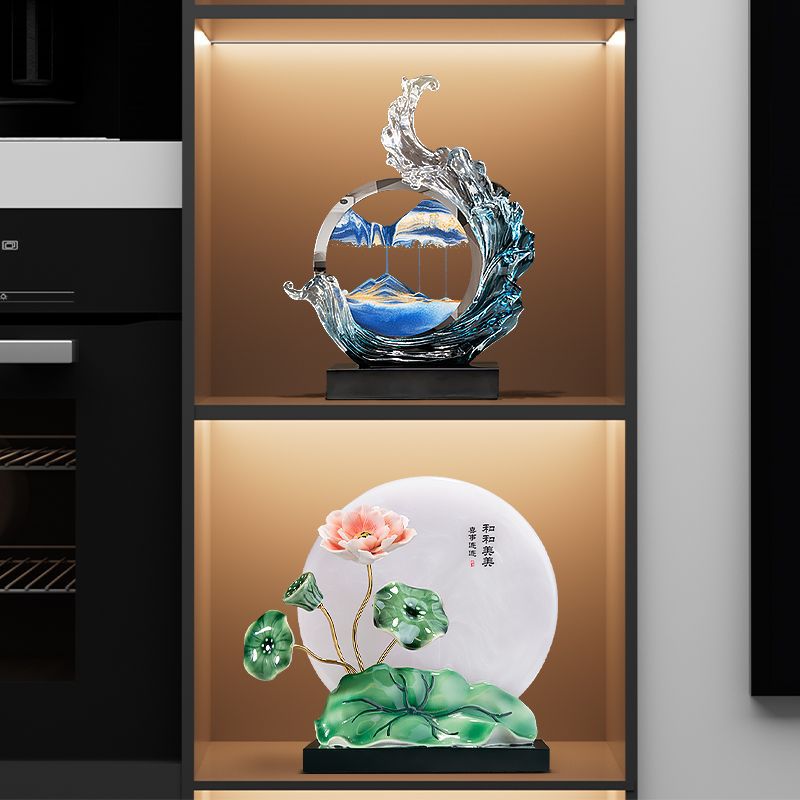 Flowing Sand Art Decoration for Living Room and Office