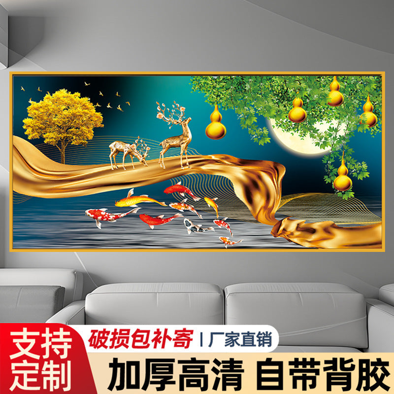 Modern Minimalist Wall Painting Sofa Background Decor