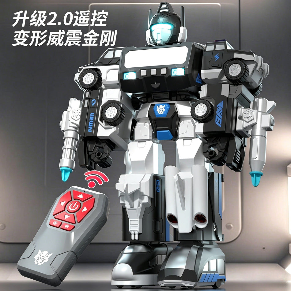 15-in-1 Transforming Remote Control Robot Toy for Kids