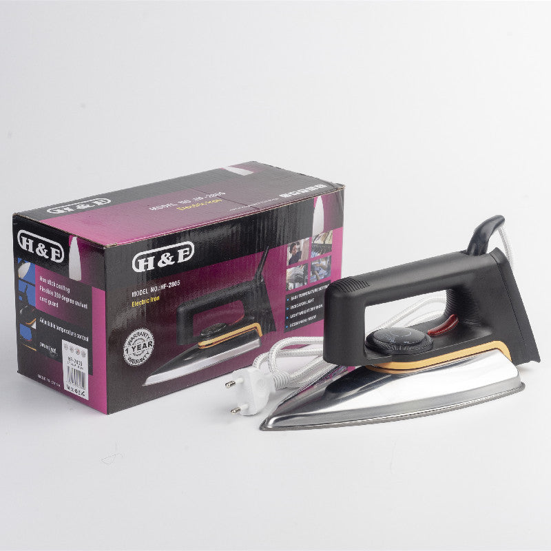 HF 529 Dry Electric Iron Adjustable Temperature 700W