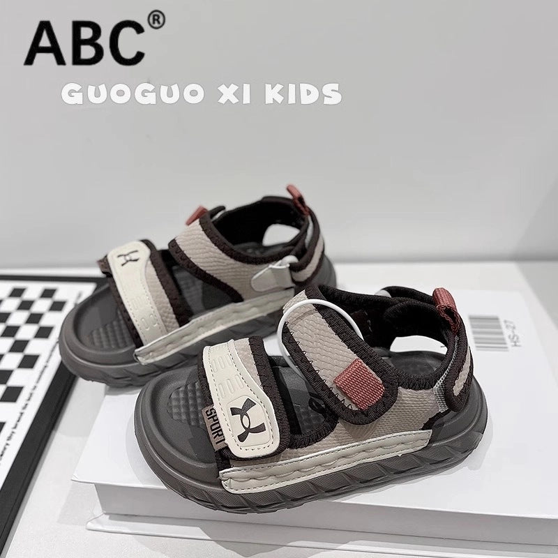 Kids' Sports Sandals, Soft-Sole Open Toe Beach Shoes