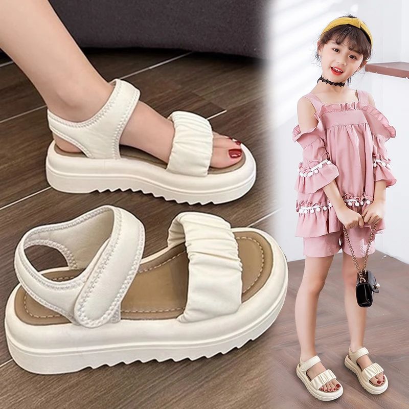 Girls' Western Princess Sports Sandals, Soft-Sole