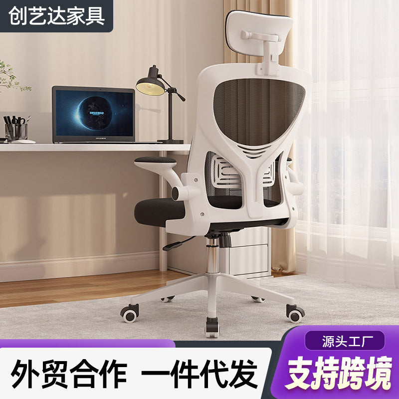 Ergonomic Reclining Mesh Office Chair, Lumbar Support