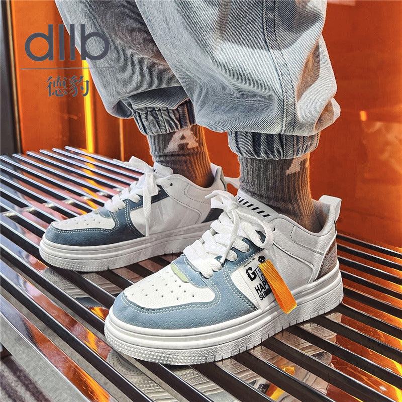 Waterproof Skate Shoes for Kids, Korean Low-Top Sneakers