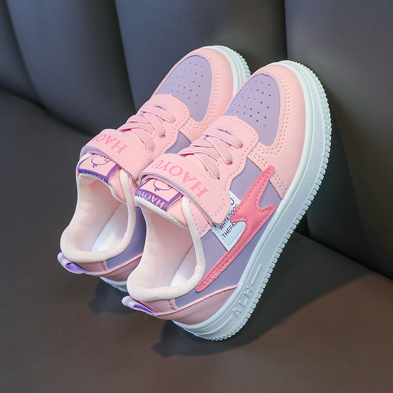 Breathable Board Shoes for Kids, Korean Low-Top Sneakers