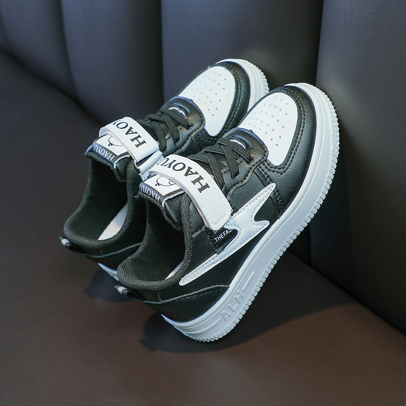 Breathable Board Shoes for Kids, Korean Low-Top Sneakers