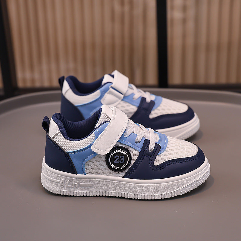 Breathable Mesh Sneakers for Kids, Anti-Slip Rubber Sole