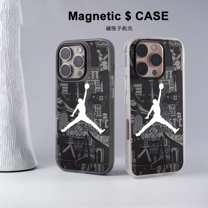 Basketball Magnetic Phone Case for Apple 17 Series and 16 Pro