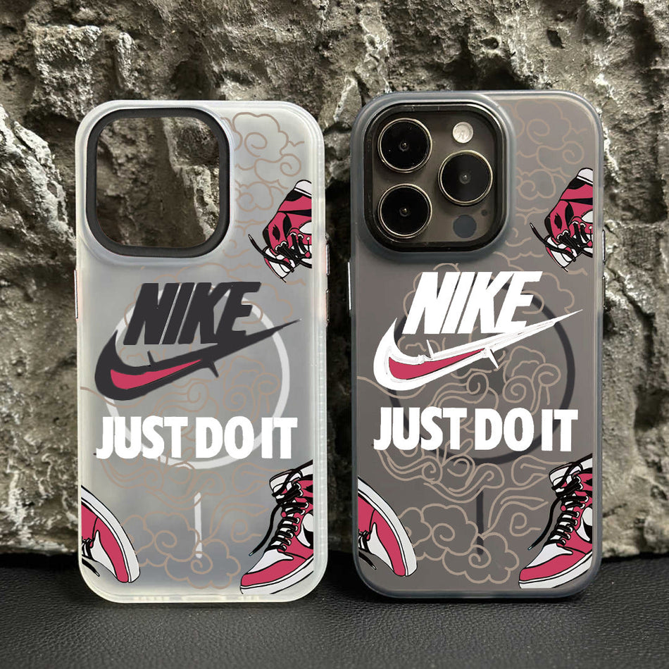 High-End Magnetic Phone Case for Apple 17 Pro Max, Painted Hook