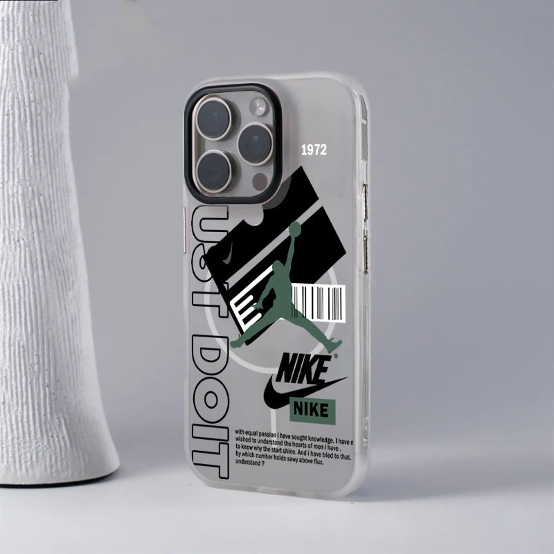 Basketball Magnetic Anti-Fall Phone Case for Apple 17 Pro Max