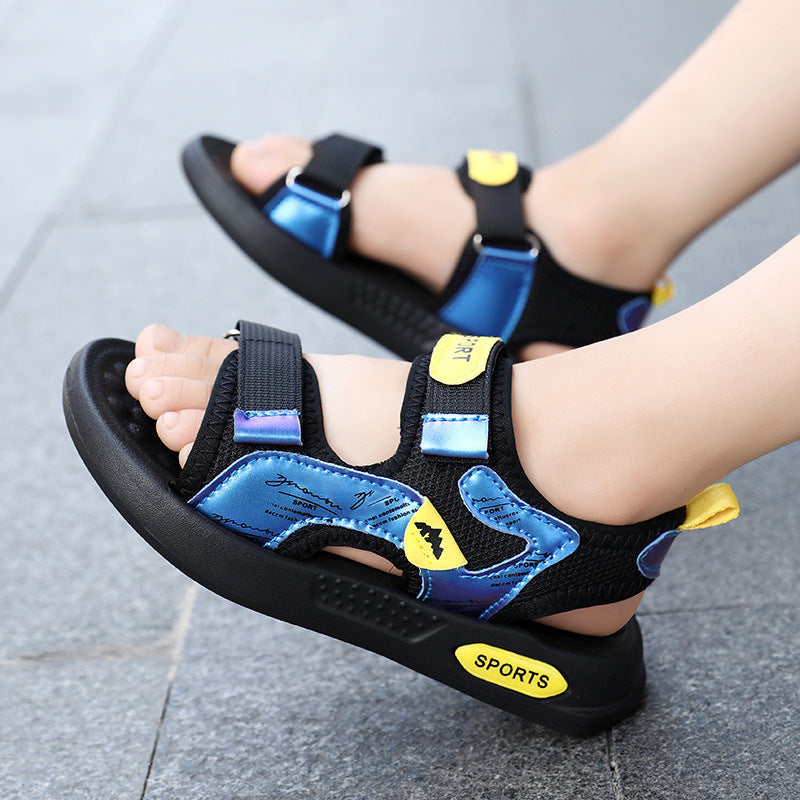 Zhuo Yuan EVA Beach Sandals, Slip-On Round-Toe Fit