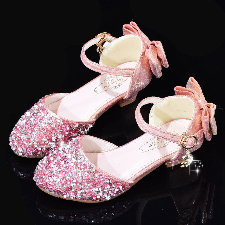 Rhinestone Crystal High Heels, Princess Performance Fit