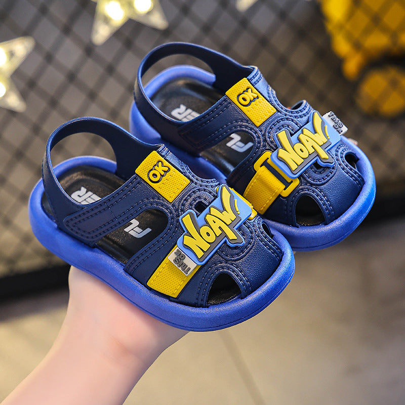 Cartoon Toddler Sandals, Waterproof Soft-Soled Fit