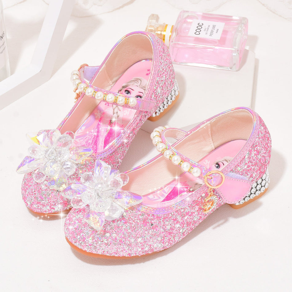 Rhinestone Crystal Princess Shoes, Performance Catwalk Fit