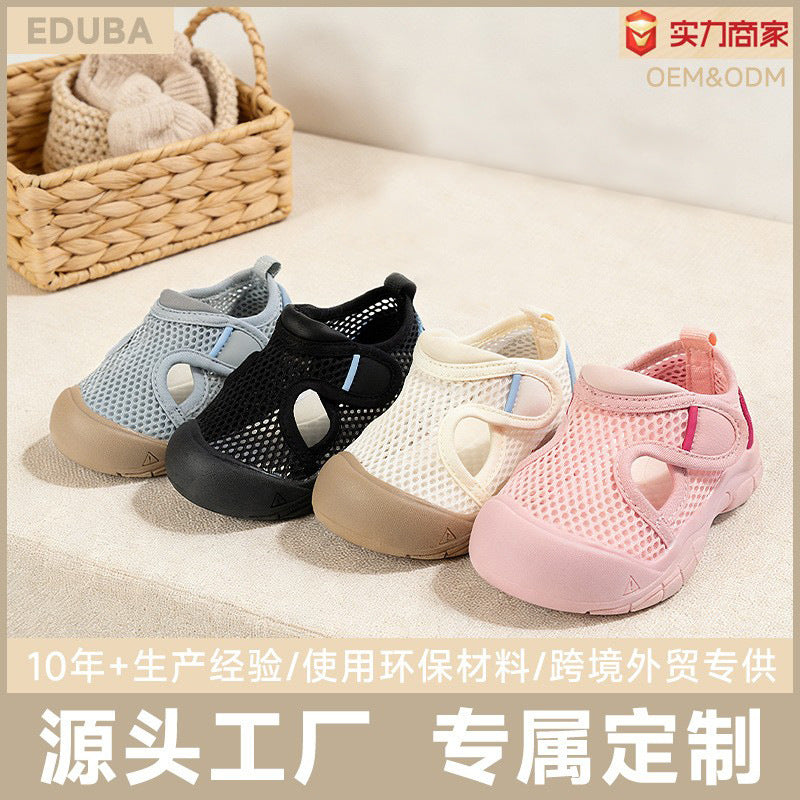 Edub Hollow Mesh Sandals, Cold-Adhesive Barefoot Fit