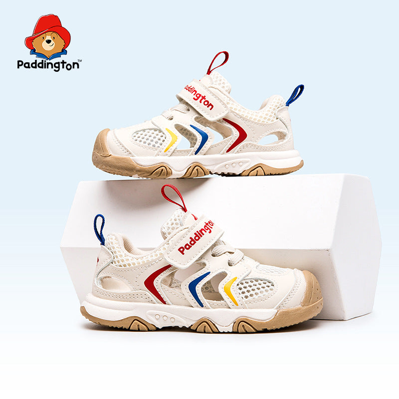 Non-Slip Breathable Cartoon Toddler Sandals with Velcro Strap