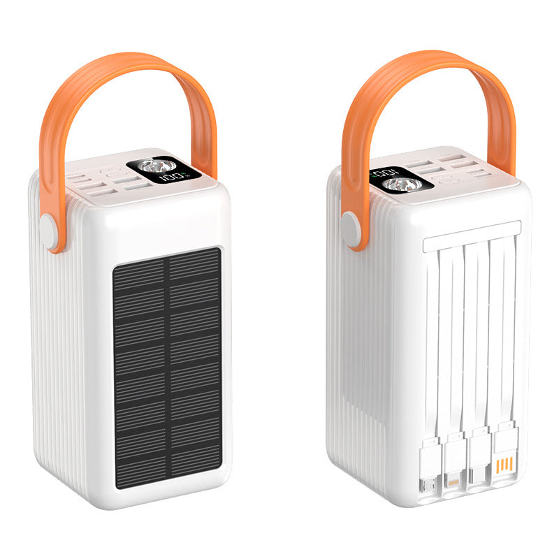 Solar Power Bank with 22.5W Fast Charging