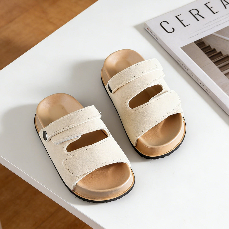 Adjustable Back Strap Kids' Sandals with Thick Non-Slip Sole