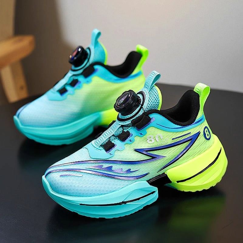 Breathable Mesh Kids' Basketball Shoes with Anti-Slip Sole