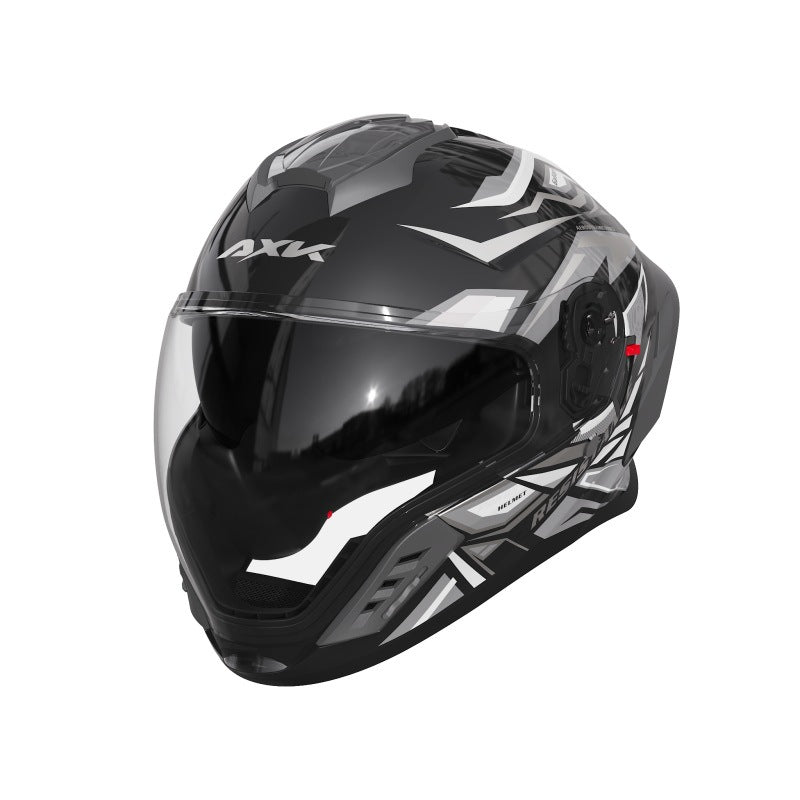 ABS Full Face Motorcycle Helmet for Adult Riders All Seasons