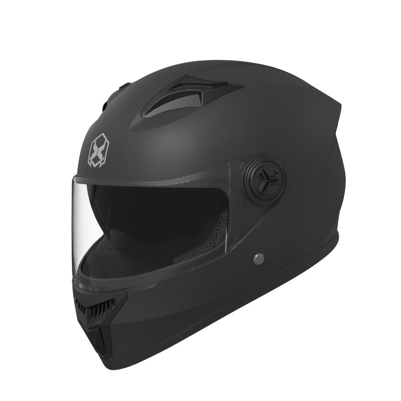 PP Full Face Motorcycle Helmet with Double Mirror for Adults