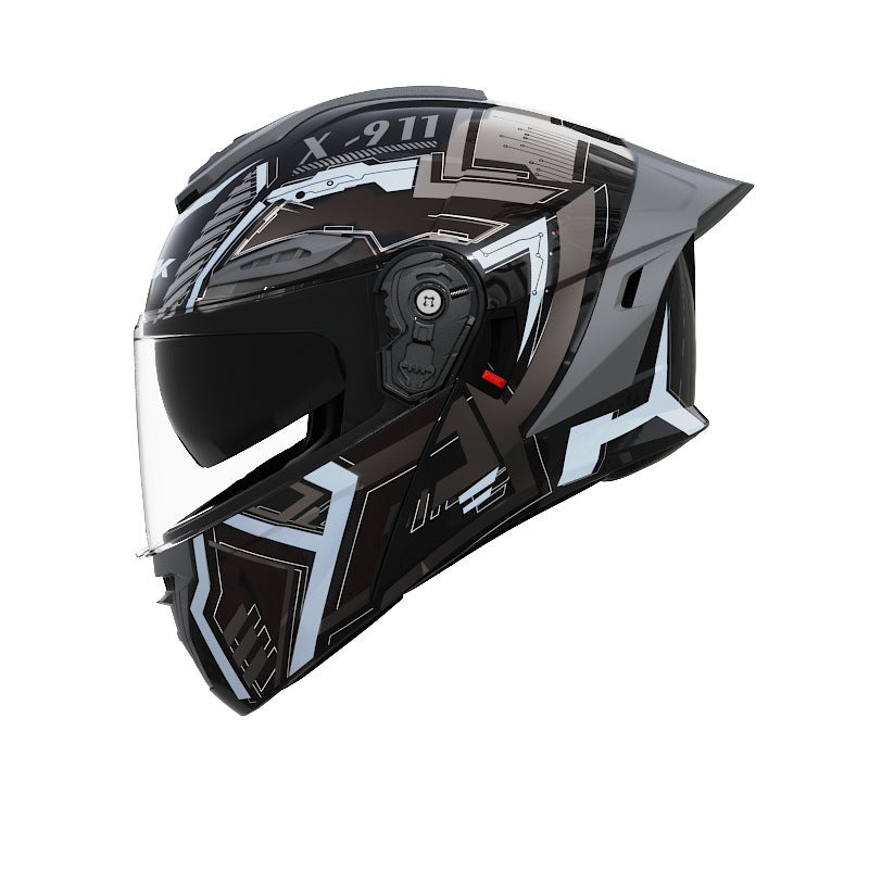 ABS Flip-Up Motorcycle Helmet with 3C DOT Dual Certification