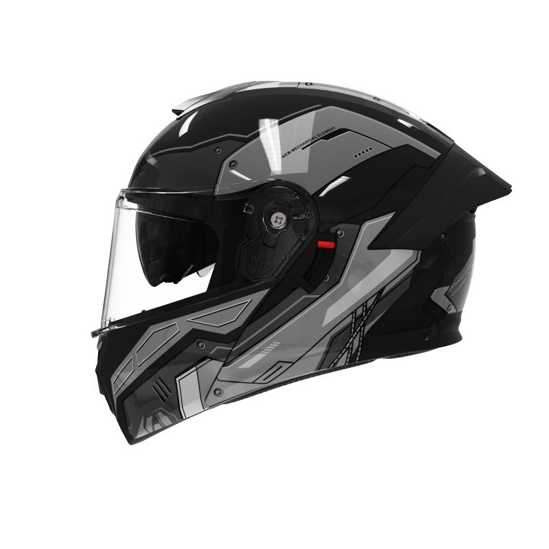 ABS 3C DOT Motorcycle Helmet with Unveiling Design for Riders