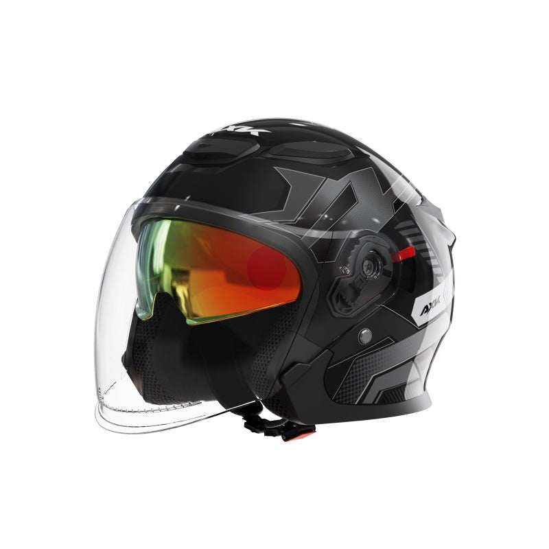 ABS 3C Certified 3/4 Motorcycle Helmet for Adult Commuting