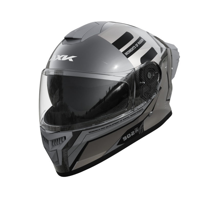 ABS 3C DOT Full Face Motorcycle Helmet with Scarf for Adults