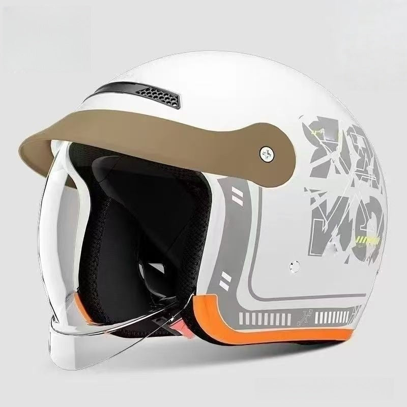 PP Full Face Electric Vehicle Helmet with Detachable Neck Warmer