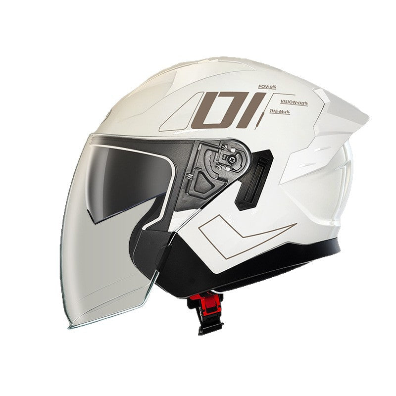 ABS 3C Certified 3/4 Electric Bicycle Helmet with Removable