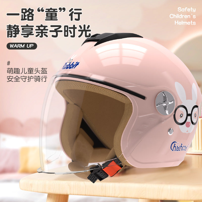 ABS 3C Certified Kids 3/4 Electric Vehicle Helmet