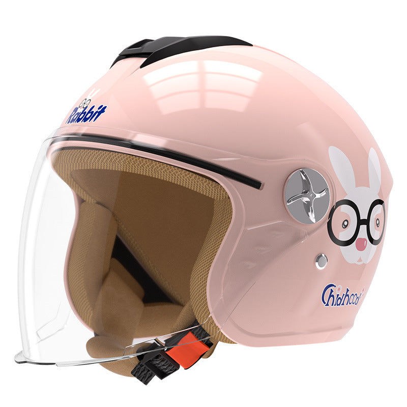 ABS 3C Certified Kids 3/4 Electric Vehicle Helmet