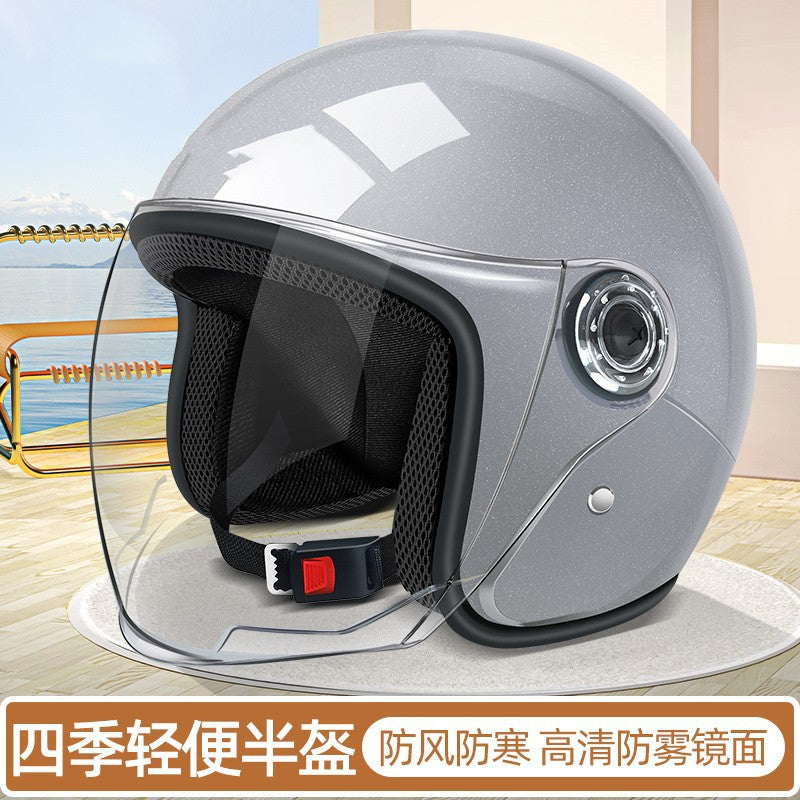 ABS 3C CY-03 Half Helmet, Warm Travel Colors
