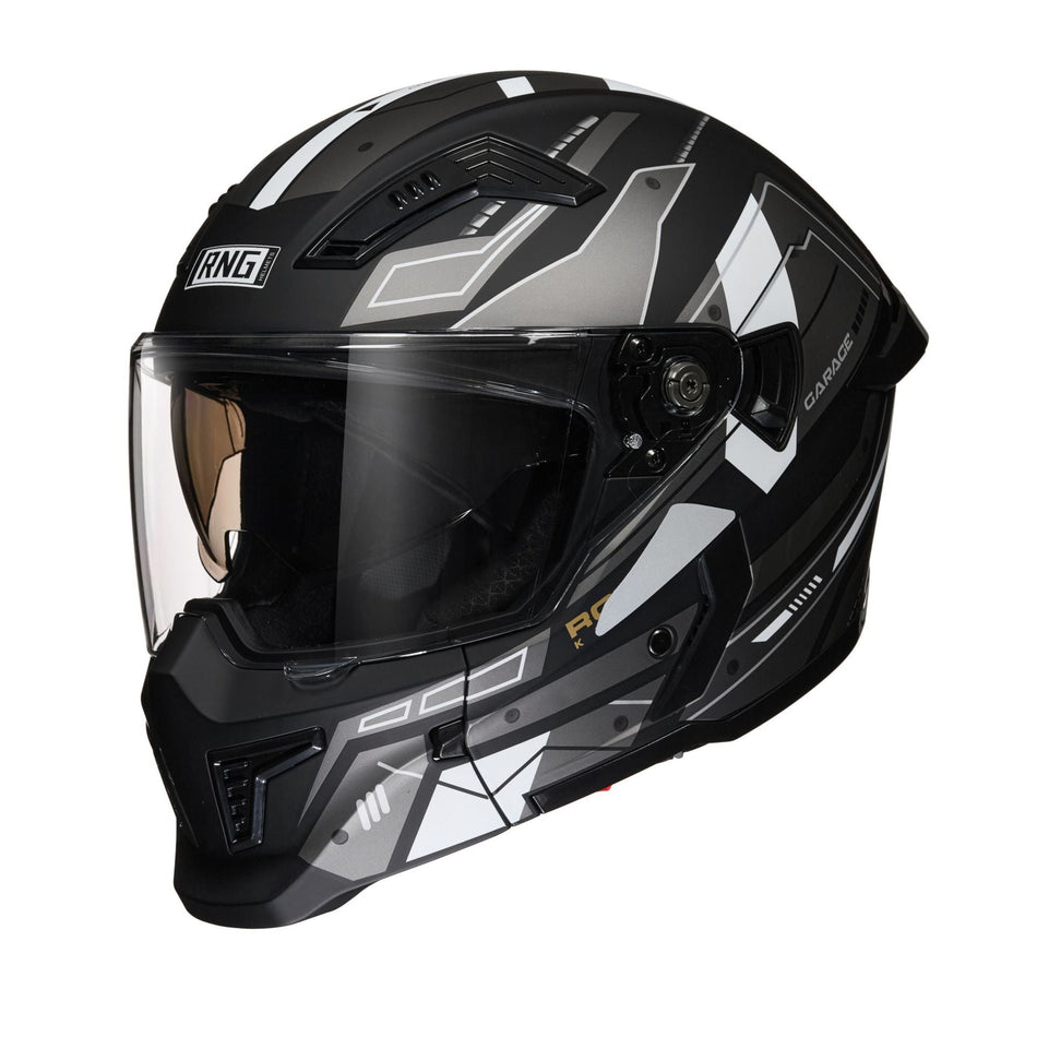 ABS 3C Full Face Motorcycle Helmet with Day and Night Lenses