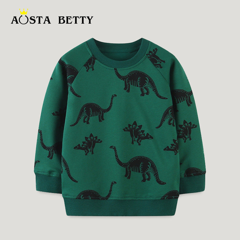 Boys' 100% Cotton French Terry Sweatshirt